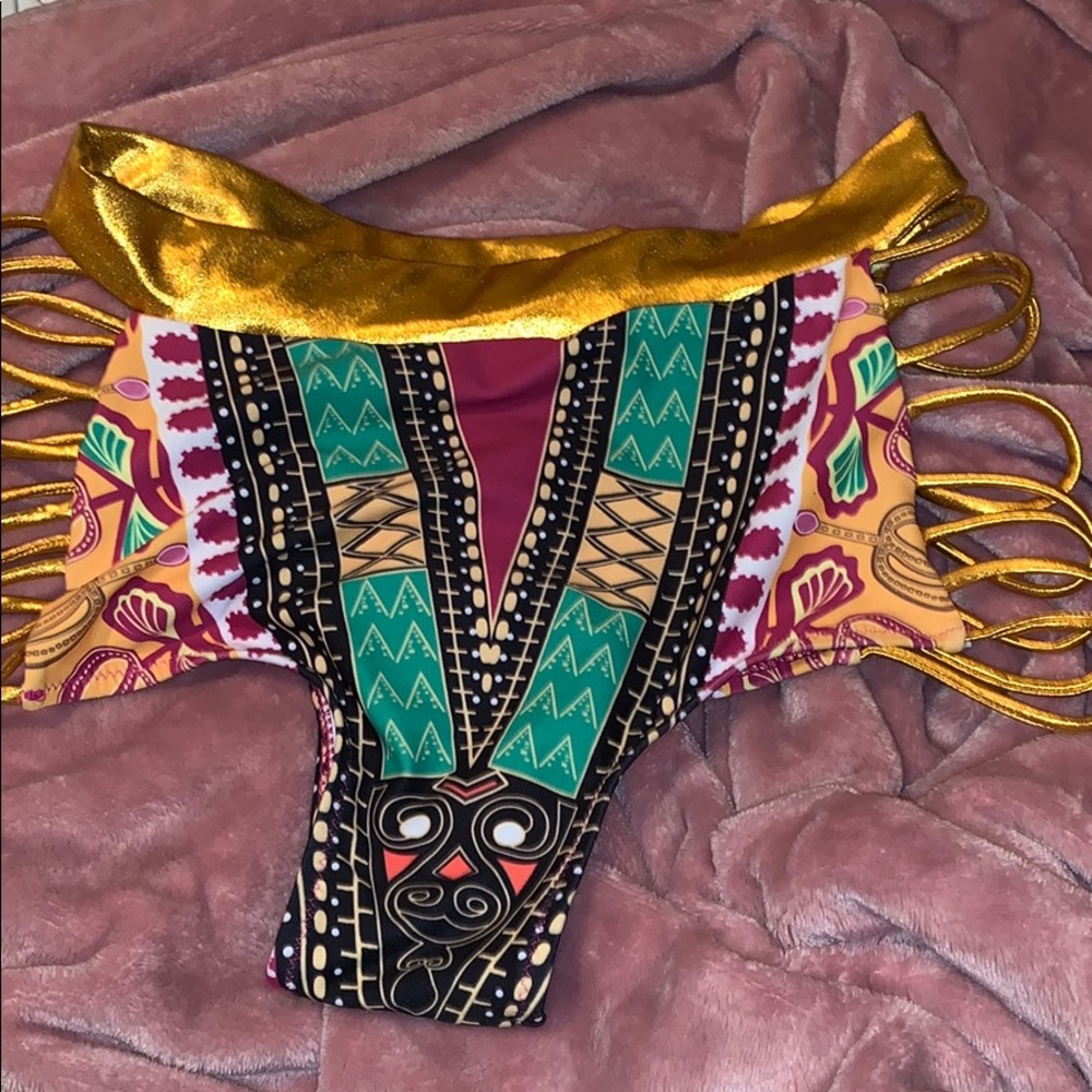 Aztec print bikini bottoms - Picture 3 of 5